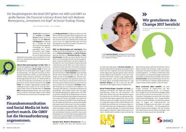 SMEIL-Award: Das sind die Sieger 2017 - B&ouml;rse Social Magazine #08