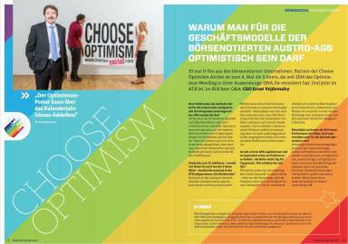 Choose Optimism - Warum man für die Geschäftsmodelle der börsenotierten Austro-AGs optimistisch sein darf - Börse Social Magazine #09