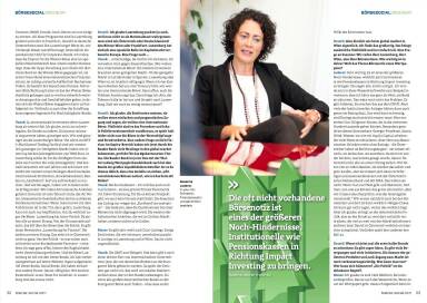 Investments: Playing the Green Card - B&ouml;rse Social Magazine #09