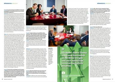 Investments: Playing the Green Card - B&ouml;rse Social Magazine #09