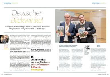 Deutscher Blickwinkel - &Ouml;sterreichs Aktienmarkt gilt als etwas verschlafen - B&ouml;rse Social Magazine #02
