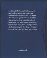 Hinten of book 'Bericht Geschäfts - Manfred Waldenmair (H...