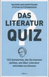 Vorne of book 'Bericht Geschäfts - Das Literatur Quiz – 1...