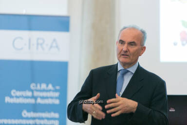 Johann Marihart (Agrana) beim 5. Small Cap Day - Wiener B&ouml;rse / C.I.R.A.