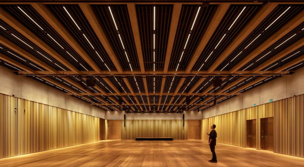 Zumtobel has installed a lighting solution in the new building of the