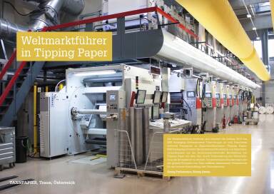 Mayr-Melnhof - Weltmarktführer in Tipping Paper