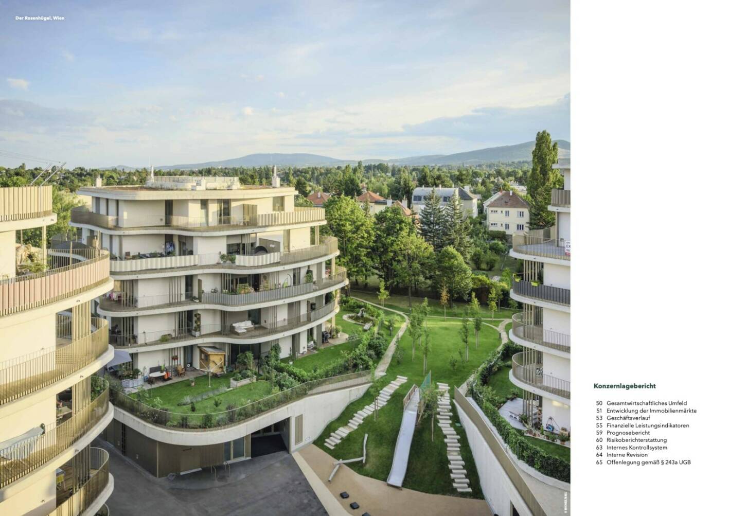 Doppelseite UBM Geschäftsbericht 2019