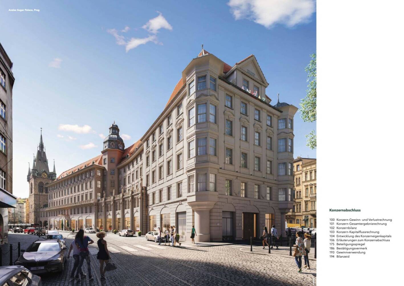 Doppelseite UBM Geschäftsbericht 2019