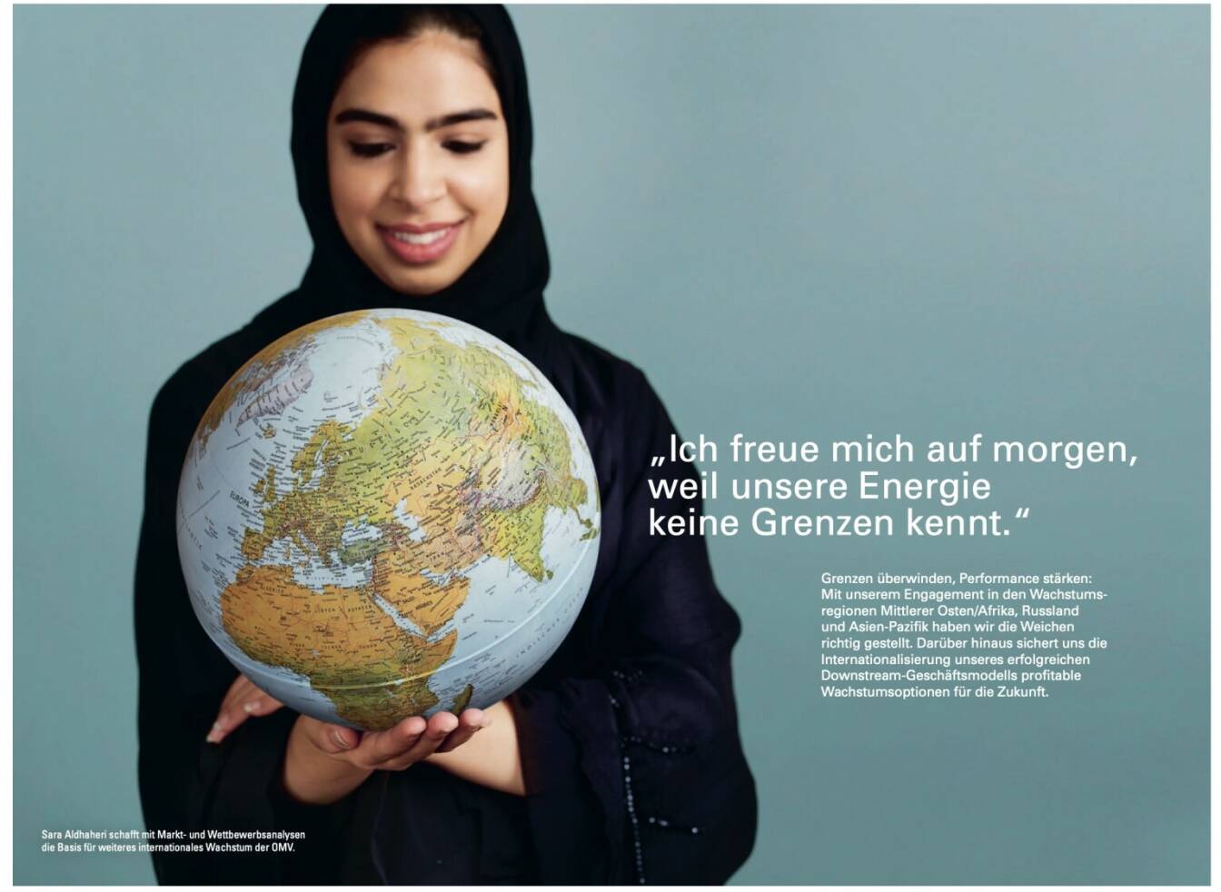 Doppelseite OMV Geschäftsbericht 2019