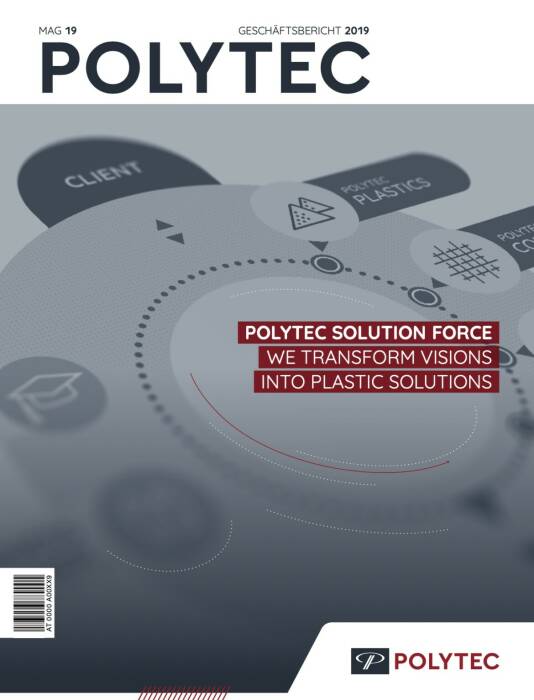 Vorderseite Polytec Geschäftsbericht 2019