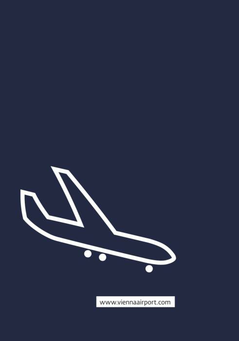 Rückseite Flughafen Wien Geschäftsbericht 2019