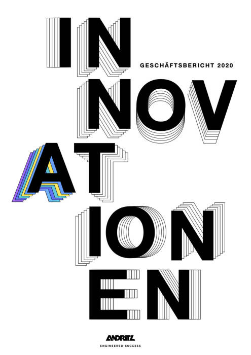 Vorderseite Andritz Geschäftsbericht 2020