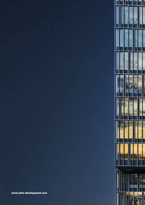 Rückseite UBM Geschäftsbericht 2020