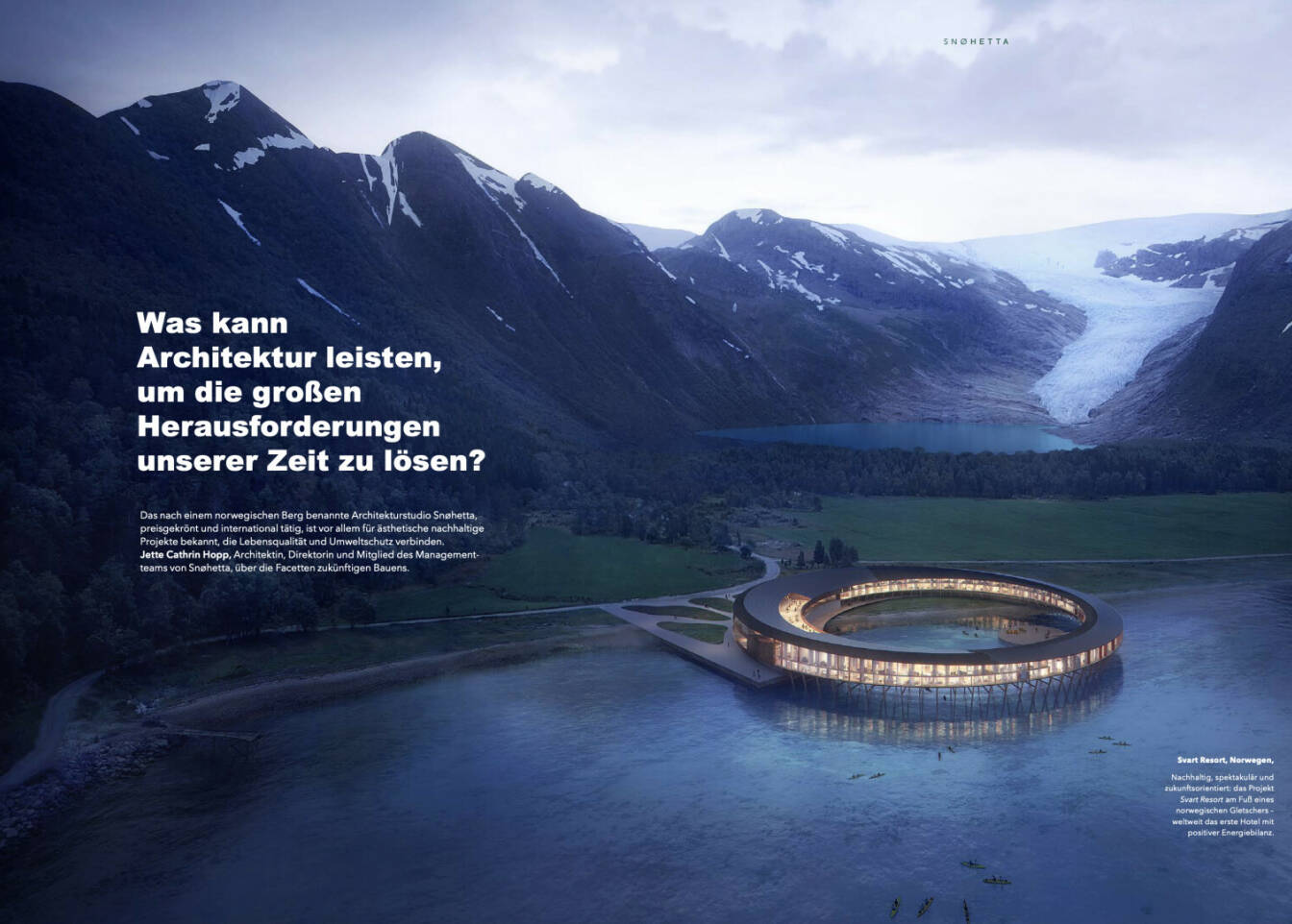 Doppelseite UBM Geschäftsbericht 2020