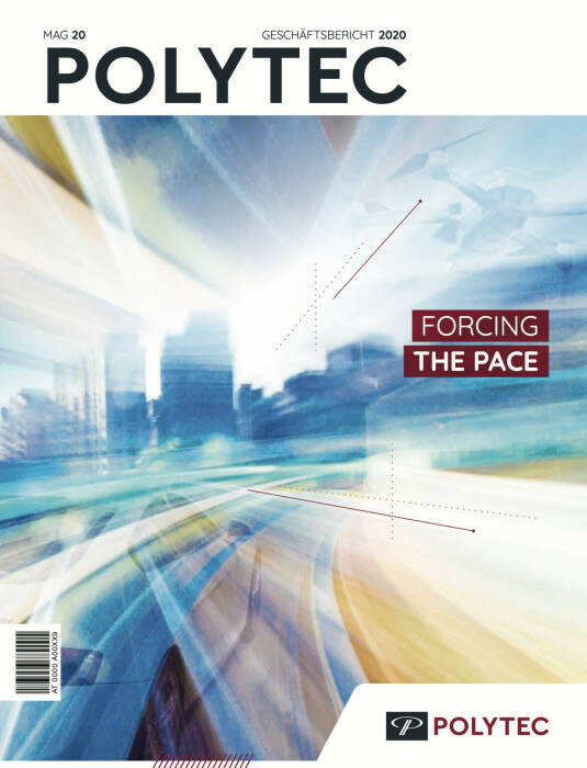 Vorderseite Polytec Geschäftsbericht 2020