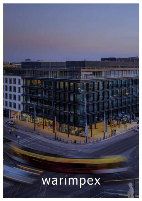 Rückseite Warimpex Geschäftsbericht 2021