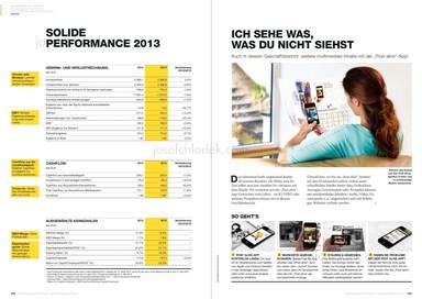 &Ouml;sterreichische Post Gesch&auml;ftsbericht 2013 - Solide Performance 2013