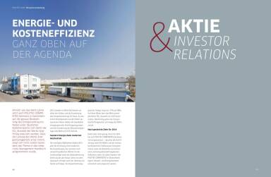 Polytec Geschäftsbericht 2013 - Aktie & Investor Relations
