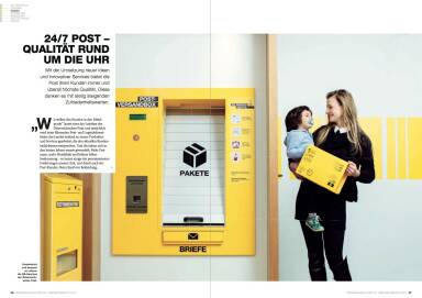 Österreichische Post Geschäftsbericht 2014 - 24/7 Qualität rund um die Uhr