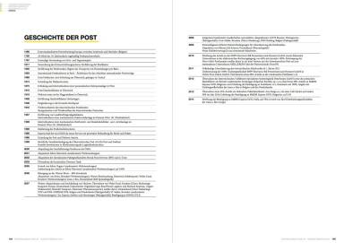 &Ouml;sterreichische Post Gesch&auml;ftsbericht 2014 - Geschichte der Post