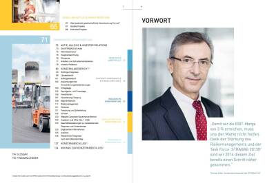 Strabag Gesch&auml;ftsbericht 2014 - Vorwort Thomas Birtel