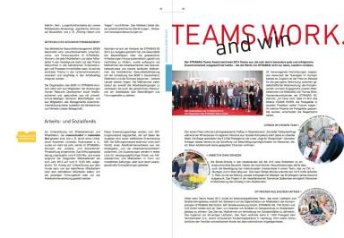 Strabag Geschäftsbericht 2014 - Teams Work and win